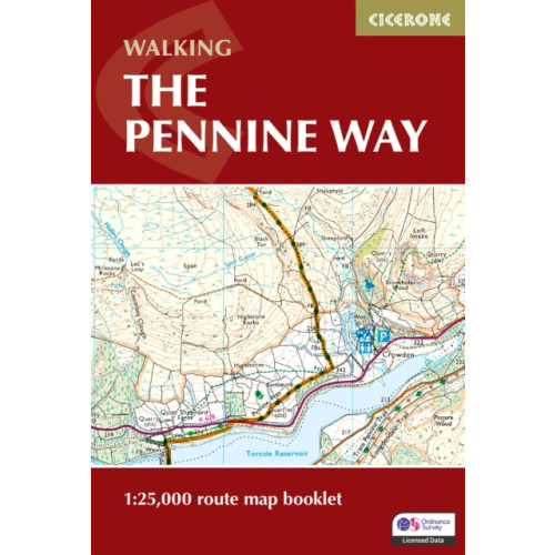 Cicerone Press Walking the Pennine Way Map Booklet (häftad, eng)
