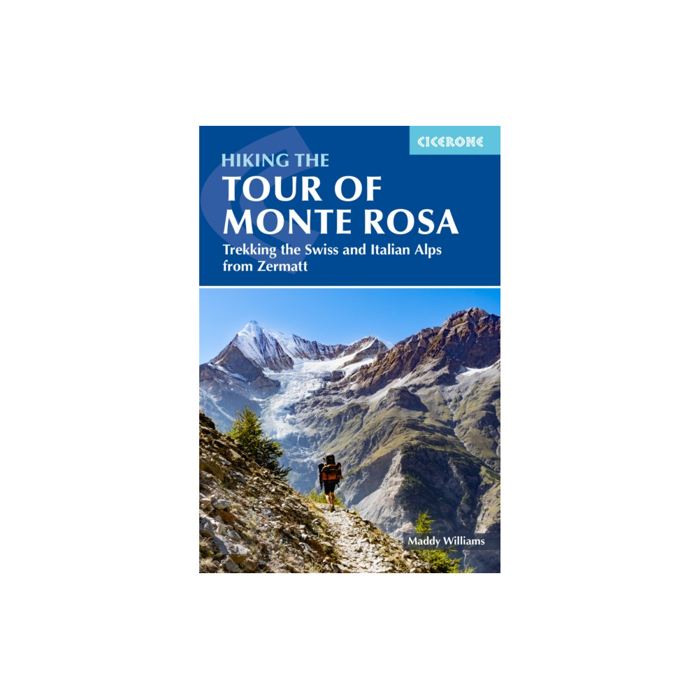 Produktbild för Hiking the Tour of Monte Rosa (häftad, eng)