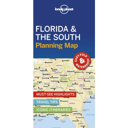 Lonely Planet Global Limited Lonely Planet Florida & the South Planning Map