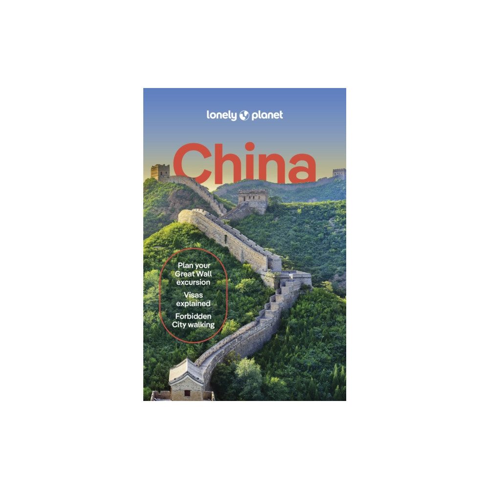Produktbild för Lonely Planet China (häftad, eng)