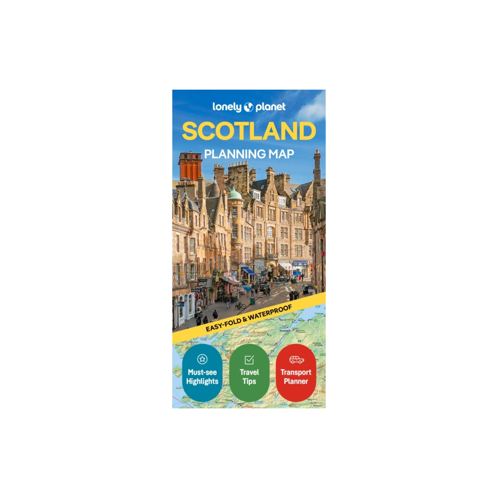 Produktbild för Lonely Planet Scotland Planning Map