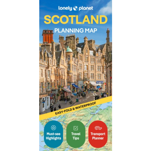 Lonely Planet Global Limited Lonely Planet Scotland Planning Map