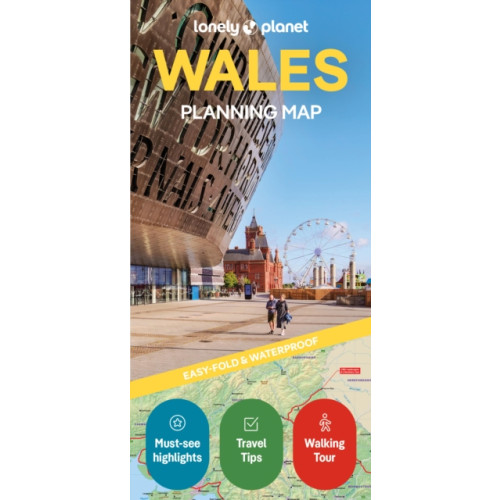 Lonely Planet Global Limited Lonely Planet Wales Planning Map
