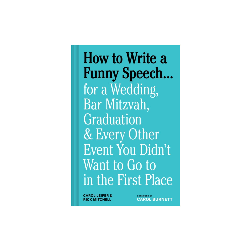 Produktbild för How to Write a Funny Speech… (inbunden, eng)