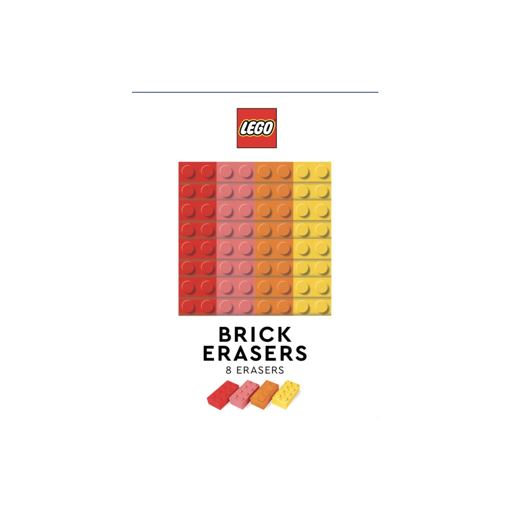 Produktbild för LEGO Brick Erasers (Multicolor)