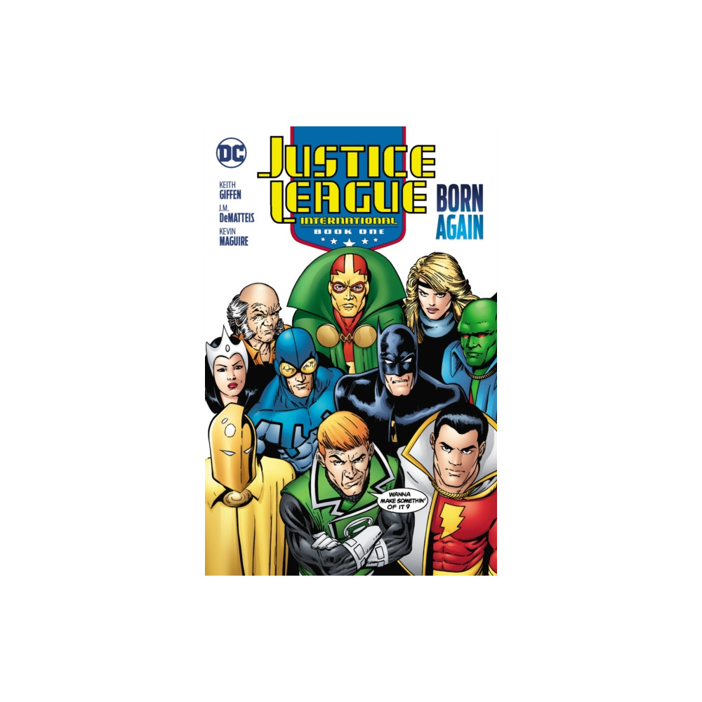 Produktbild för Justice League International Book One: Born Again (häftad, eng)