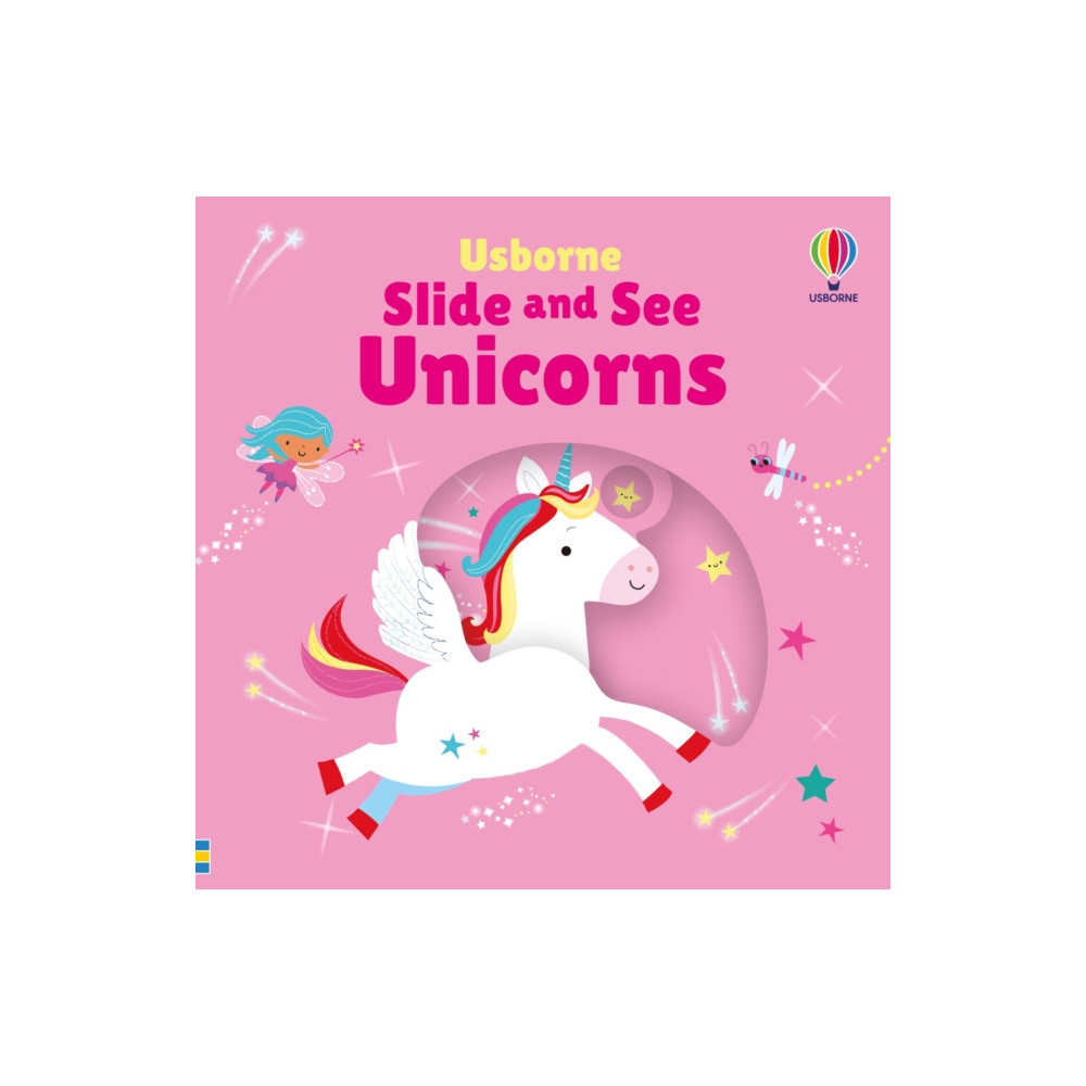 Produktbild för Slide and See Unicorns (bok, board book, eng)