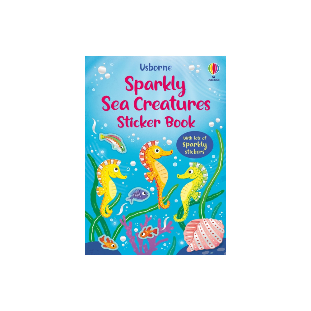 Produktbild för Sparkly Sea Creatures Sticker Book (häftad, eng)