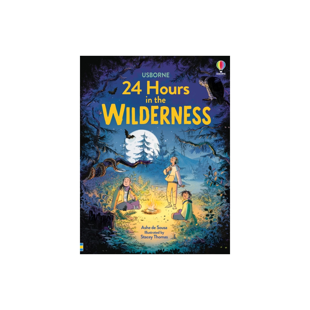 Produktbild för 24 Hours in the Wilderness (inbunden, eng)