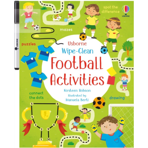 Usborne Publishing Ltd Wipe-Clean Football Activities (häftad, eng)