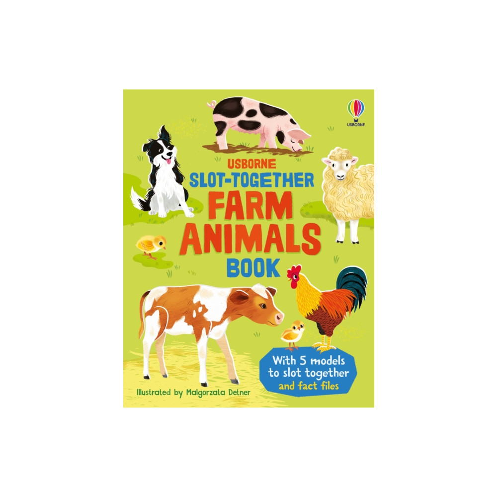 Produktbild för Slot-together Farm Animals Book (bok, board book, eng)