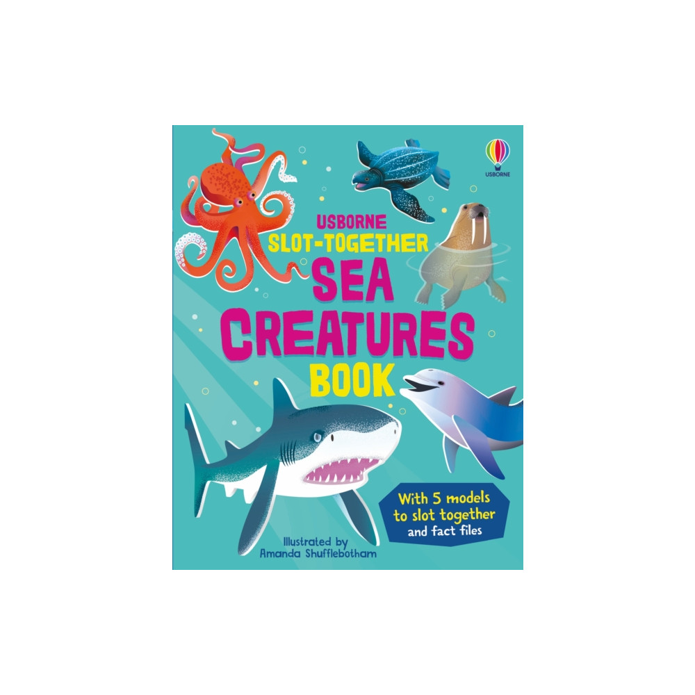 Produktbild för Slot-together Sea Creatures Book (bok, board book, eng)