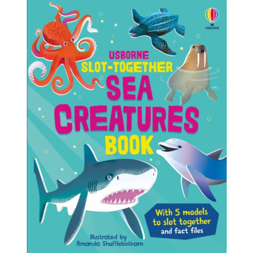 Usborne Publishing Ltd Slot-together Sea Creatures Book (bok, board book, eng)