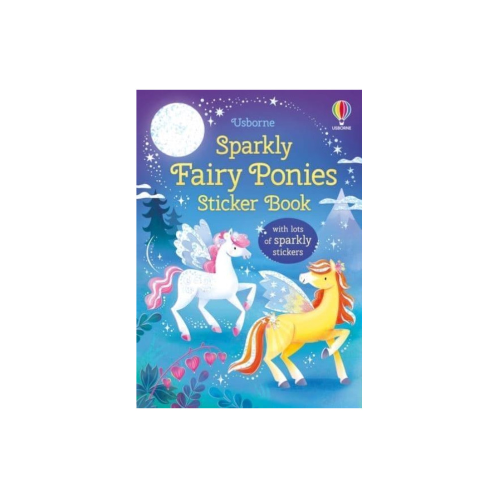 Produktbild för Sparkly Fairy Ponies Sticker Book (häftad, eng)