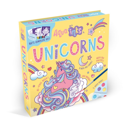 Gemini Books Group Ltd Aqua Inks Unicorns (häftad, eng)