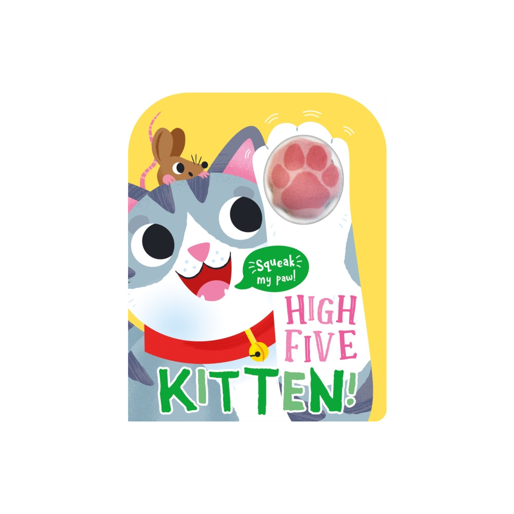 Produktbild för High Five Kitten! A count-and-squeak book. (bok, board book, eng)