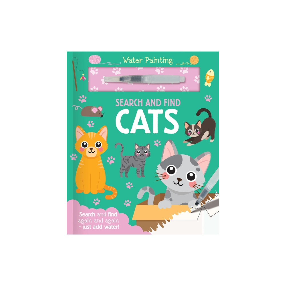 Produktbild för Search and Find Cats (inbunden, eng)