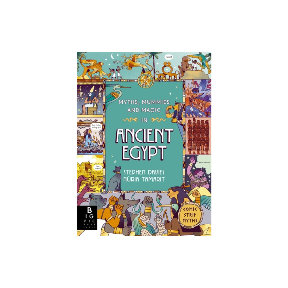 Produktbild för Comic Strip Myths: Myths, Mummies and Magic in Ancient Egypt (häftad, eng)