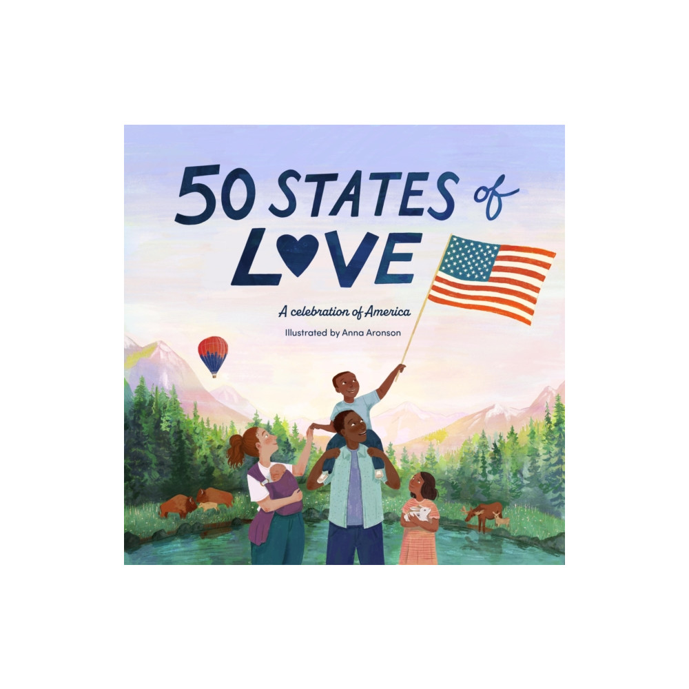 Produktbild för 50 States of Love (inbunden, eng)