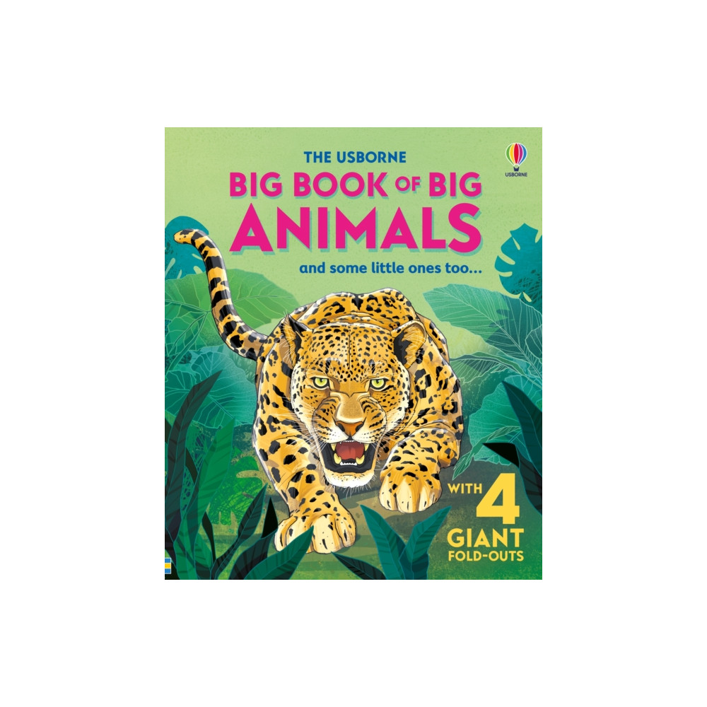 Produktbild för Big Book of Big Animals (inbunden, eng)