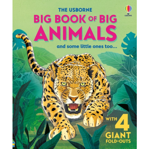 Usborne Publishing Ltd Big Book of Big Animals (inbunden, eng)