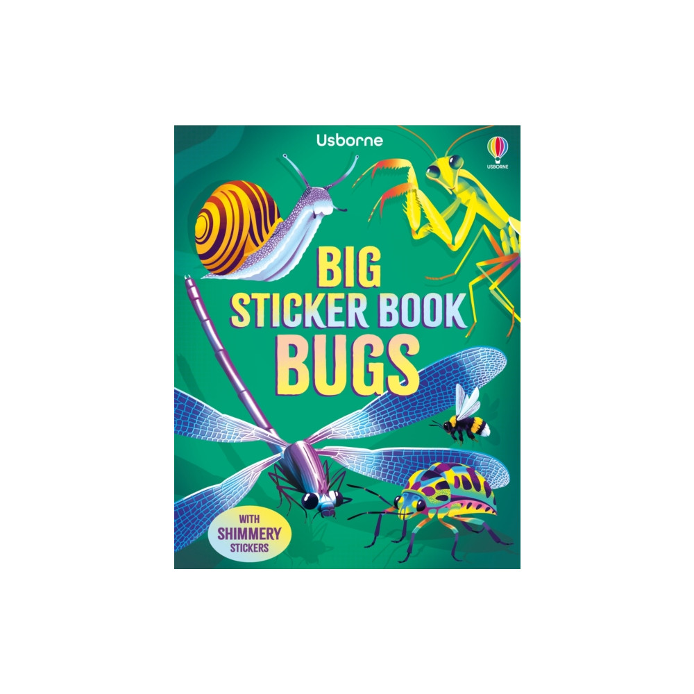 Produktbild för Big Sticker Book Bugs (häftad, eng)