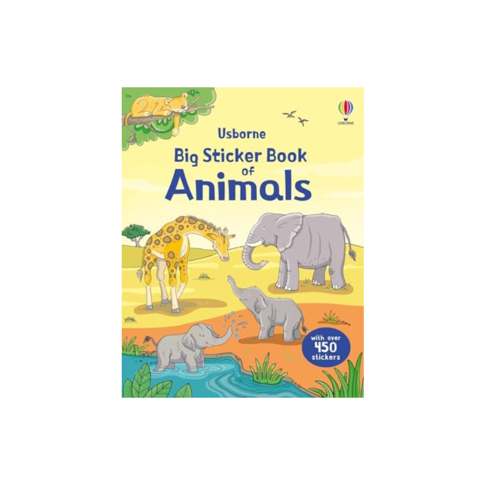 Produktbild för Big Sticker Book of Animals (häftad, eng)