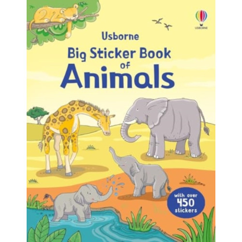 Usborne Publishing Ltd Big Sticker Book of Animals (häftad, eng)