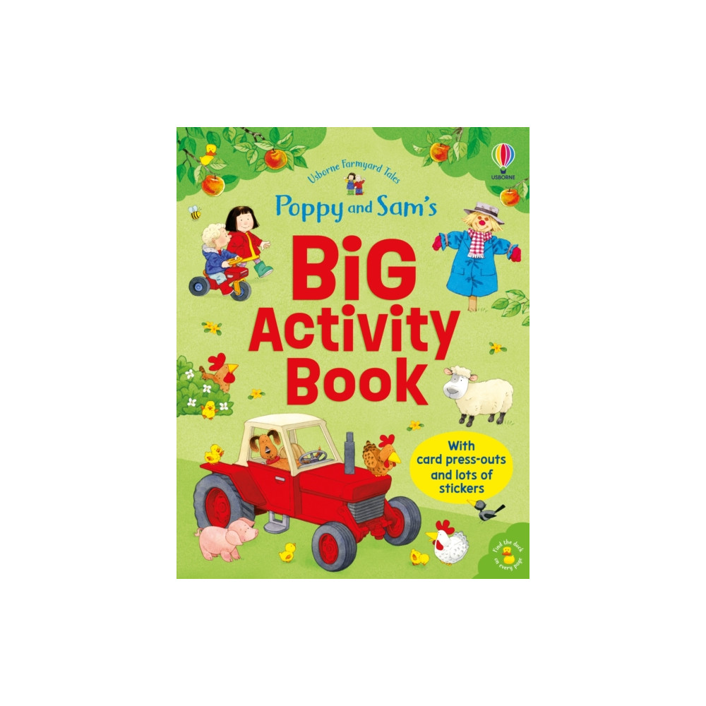 Produktbild för Poppy and Sam's Big Activity Book (häftad, eng)