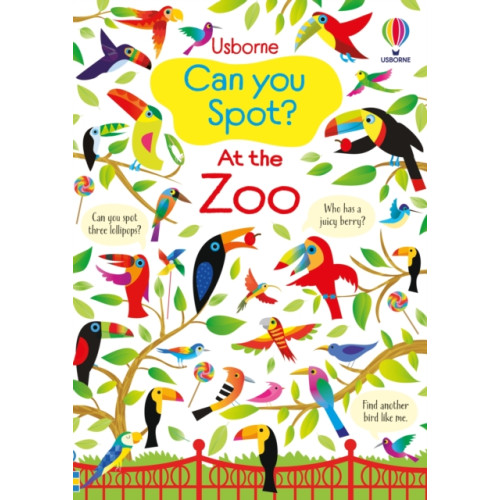 Usborne Publishing Ltd Can you Spot? At the Zoo (häftad, eng)