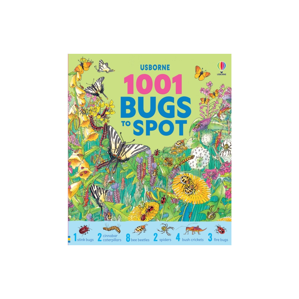 Produktbild för 1001 Bugs to Spot (inbunden, eng)