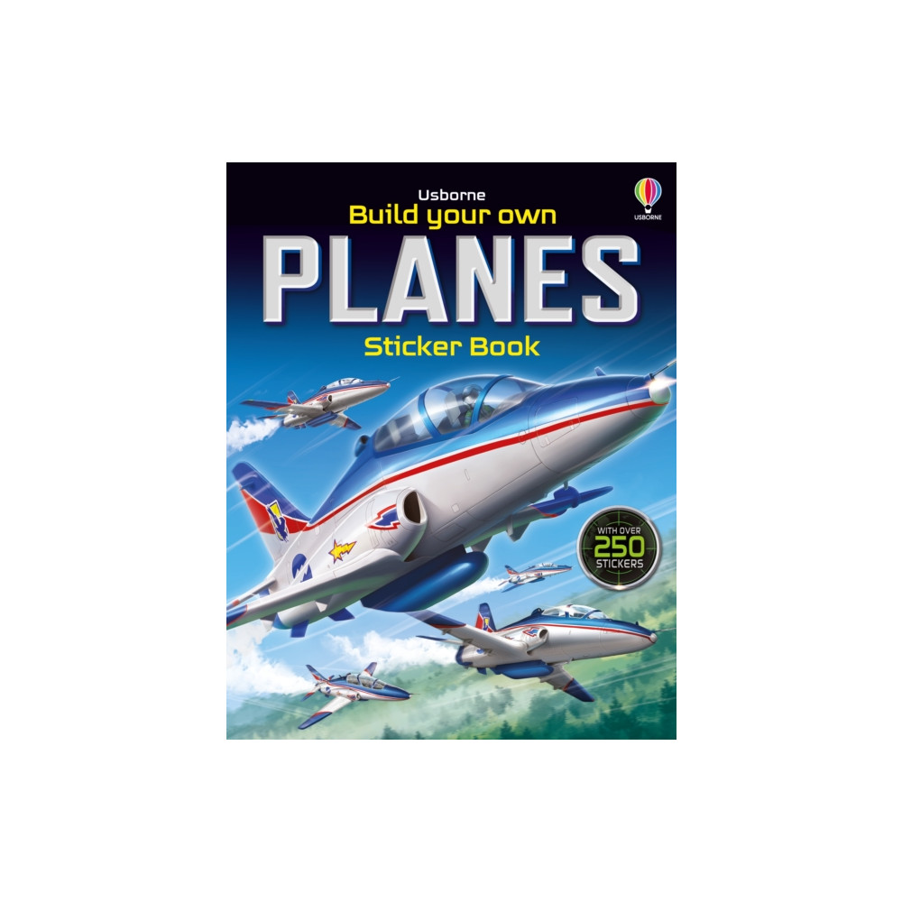 Produktbild för Build Your Own Planes Sticker Book (häftad, eng)