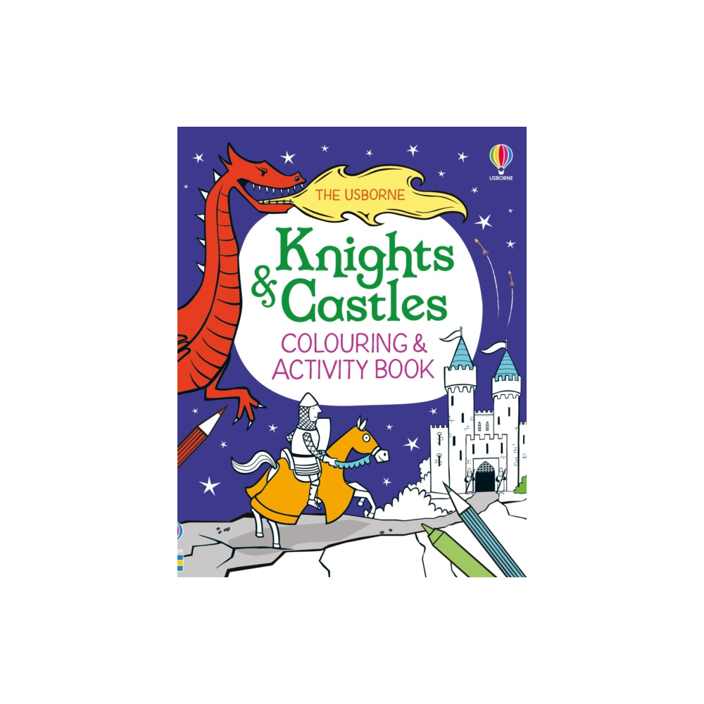 Produktbild för Knights and Castles Colouring and Activity Book (häftad, eng)