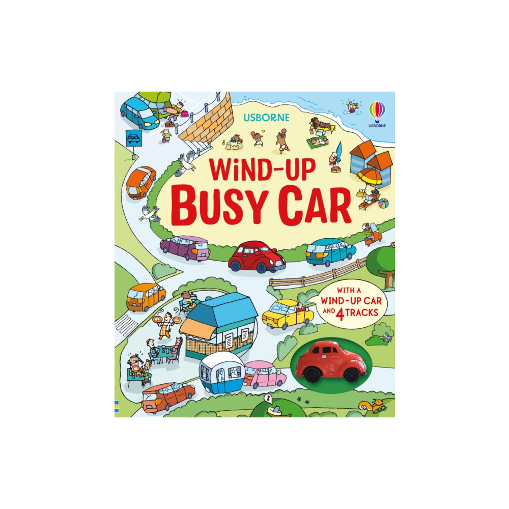 Produktbild för Wind-Up Busy Car (bok, board book, eng)