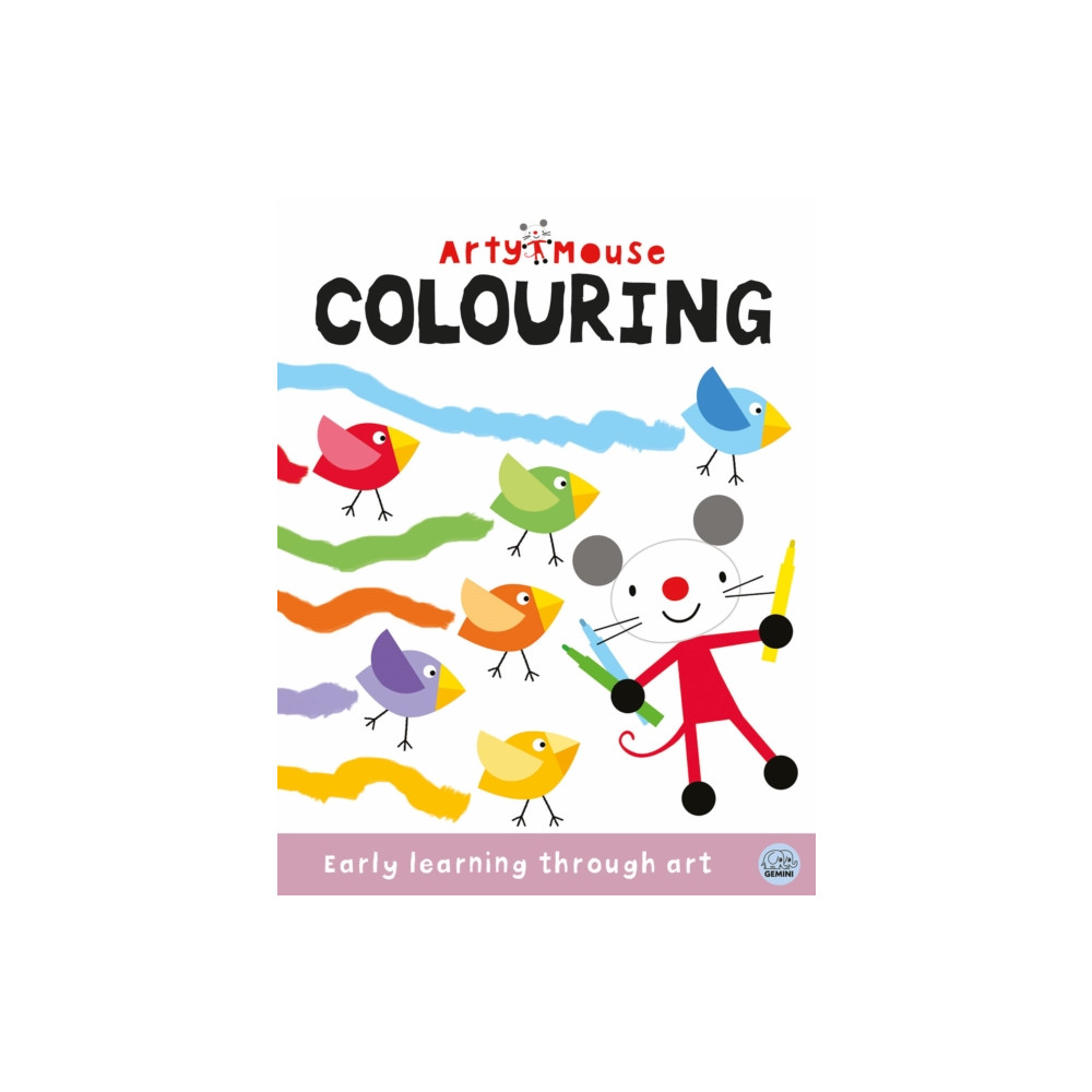 Produktbild för Arty Mouse Colouring (häftad, eng)