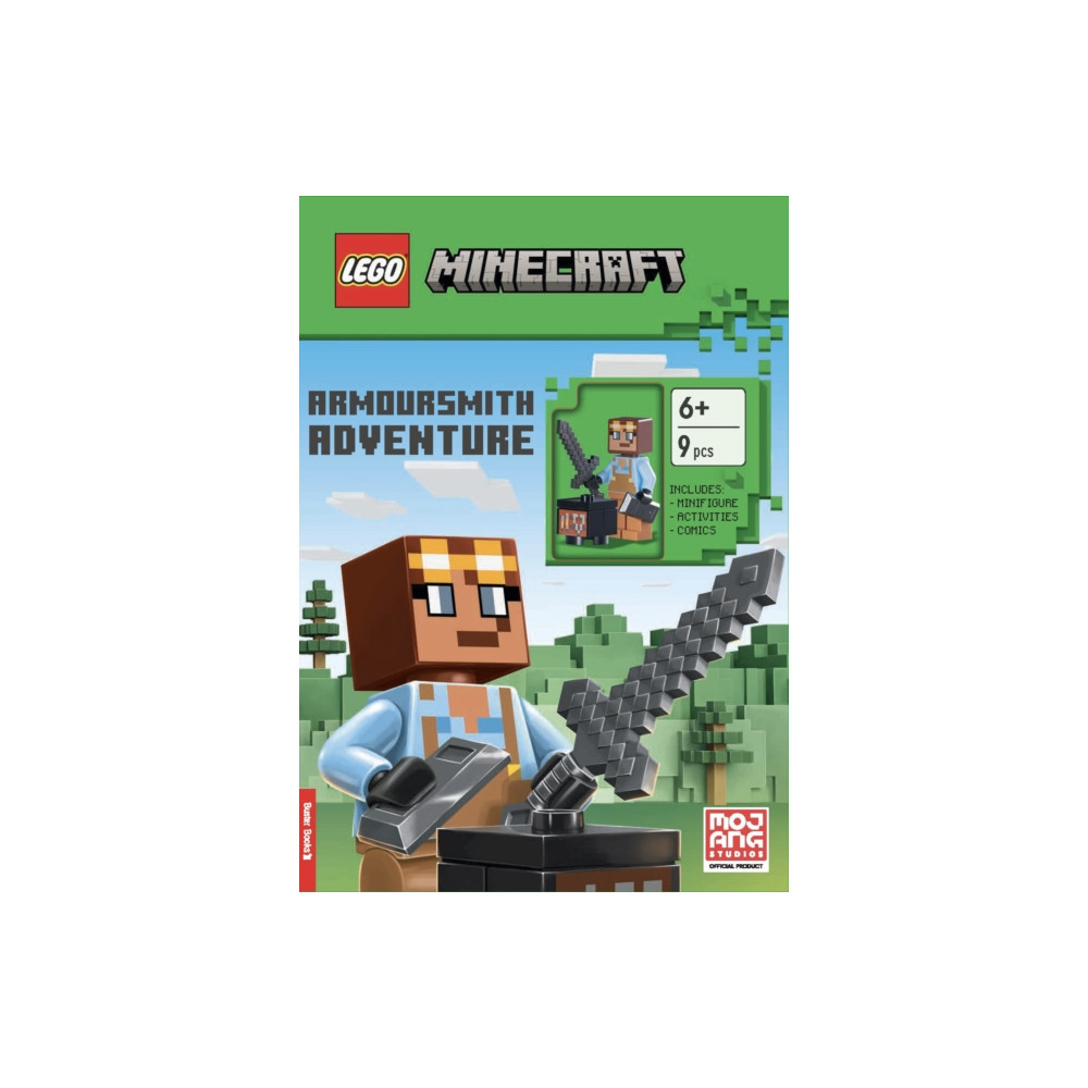 Produktbild för LEGO® Minecraft™: Armoursmith Adventure Activity Box (with Armoursmith minifigure and accessories) (inbunden, eng)