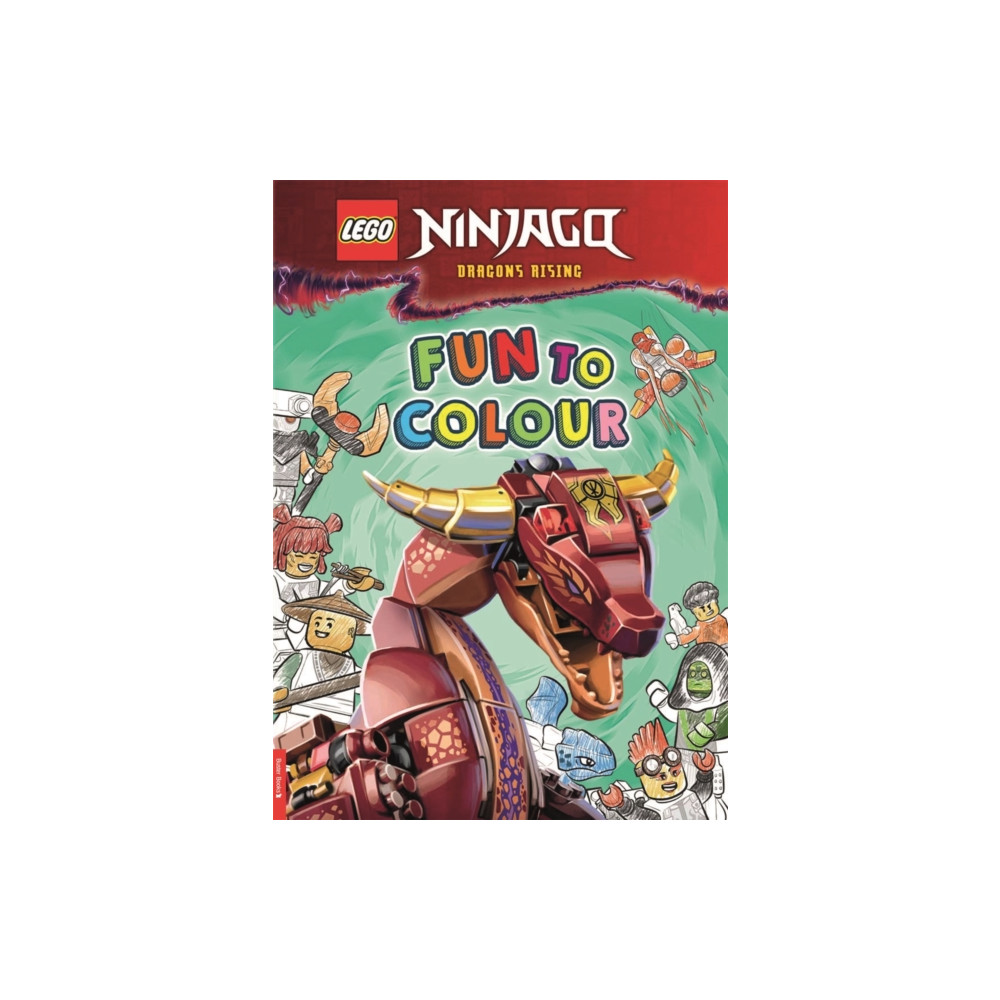 Produktbild för LEGO® NINJAGO®: Fun to Colour - Dragon Edition (häftad, eng)