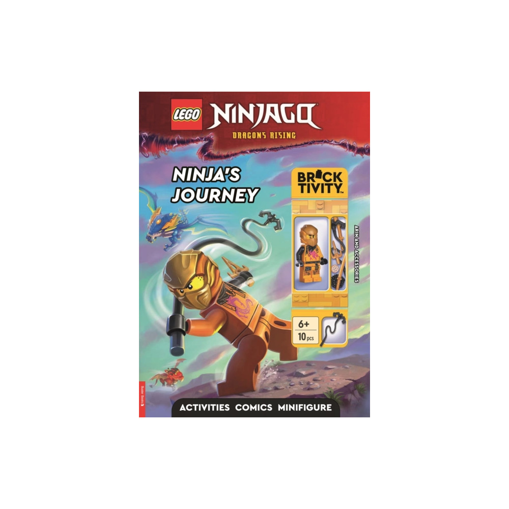 Produktbild för LEGO® NINJAGO®: Ninja's Journey Activity Book (with Arin minifigure and accessories) (häftad, eng)