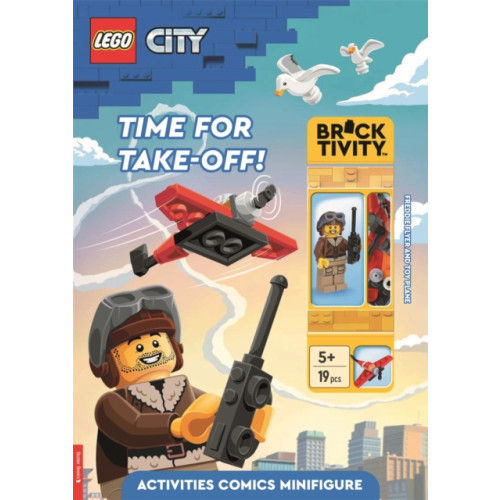 Michael O'Mara Books Ltd LEGO® City: Time for Take-Off! Activity Book (with Freddie Flyer minifigure and toy plane mini-build) (häftad, eng)