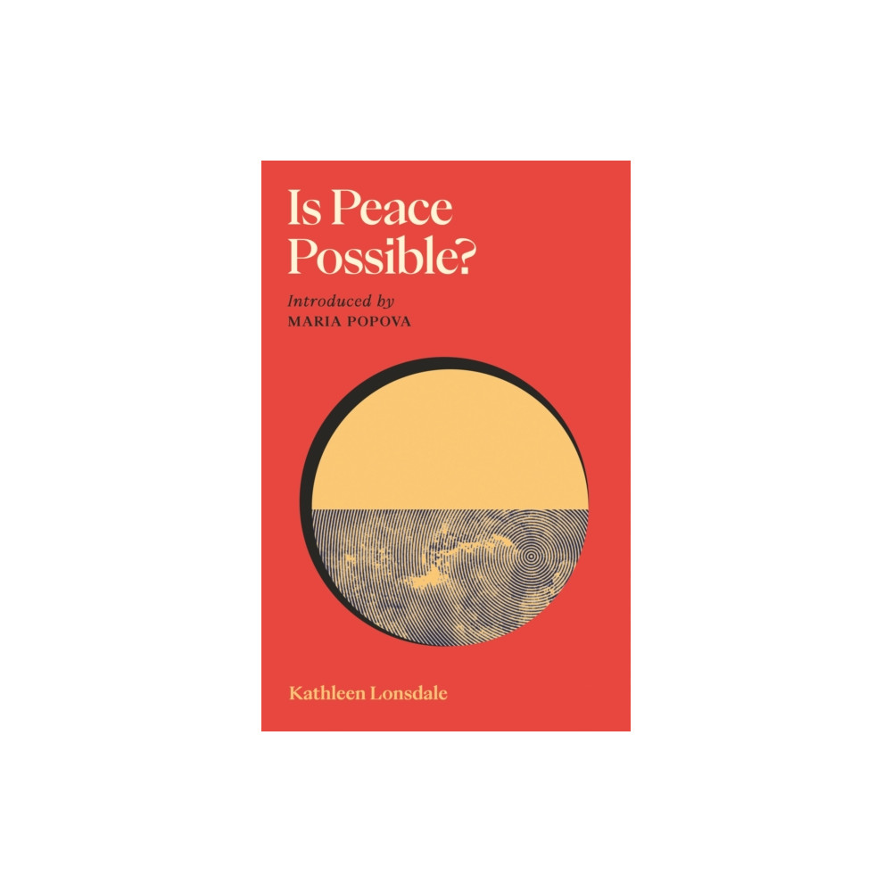 Produktbild för Is Peace Possible? (inbunden, eng)