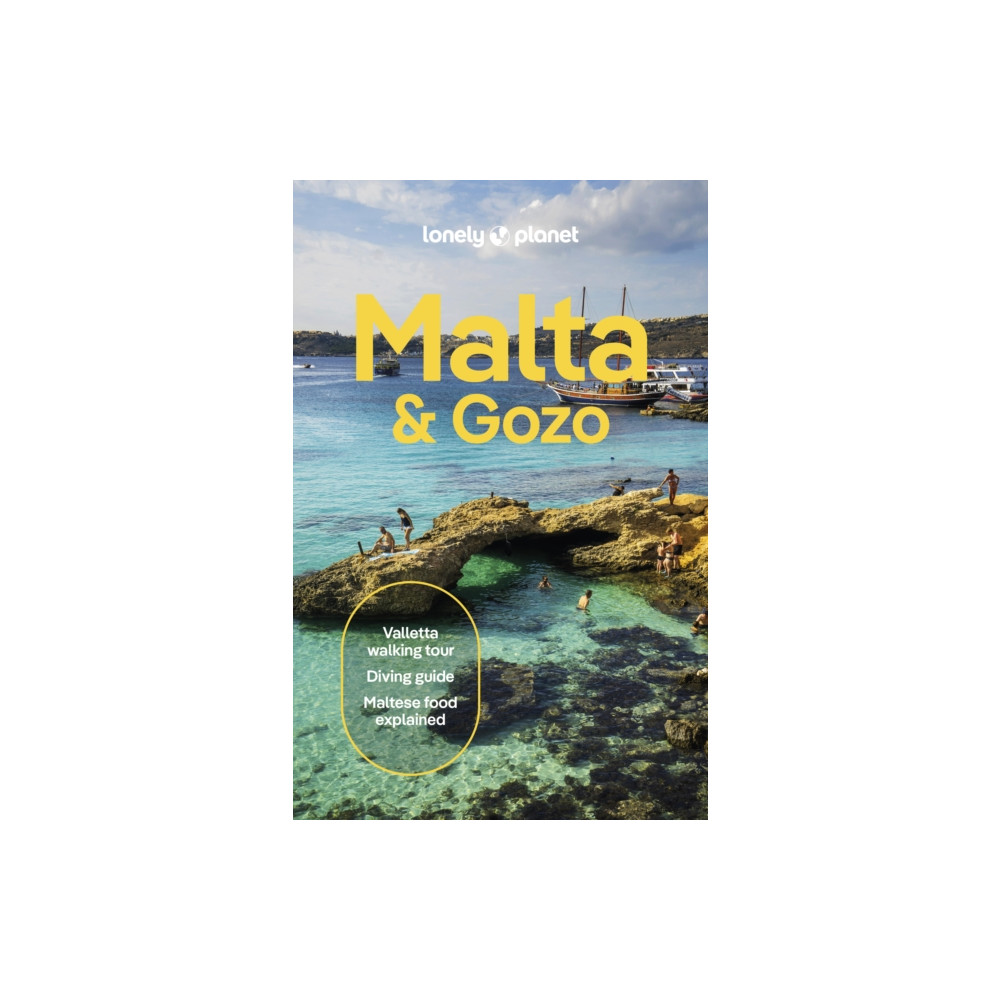 Produktbild för Lonely Planet Malta & Gozo (häftad, eng)