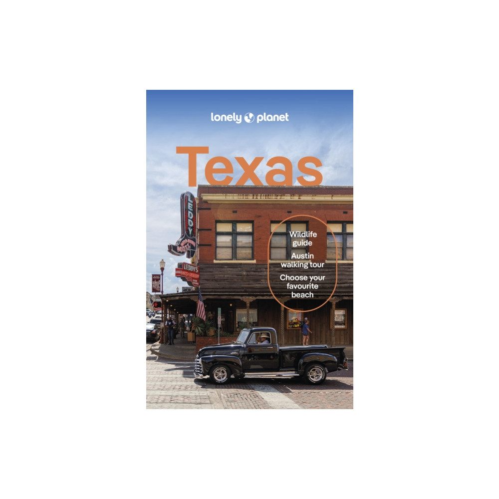 Produktbild för Lonely Planet Texas (häftad, eng)