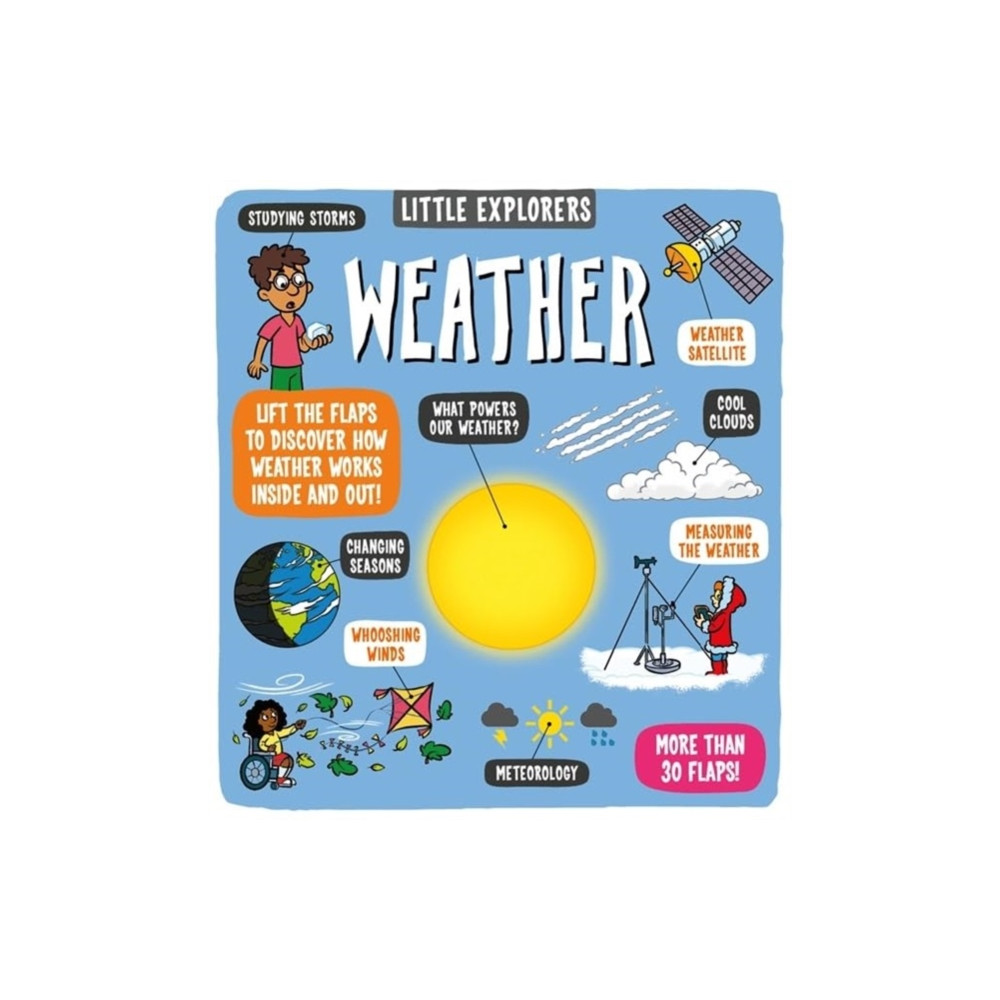 Produktbild för Little Explorers: Weather (bok, board book, eng)