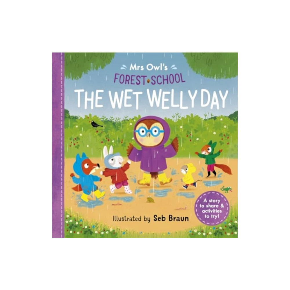 Produktbild för Mrs Owl’s Forest School: The Wet Welly Day (häftad, eng)