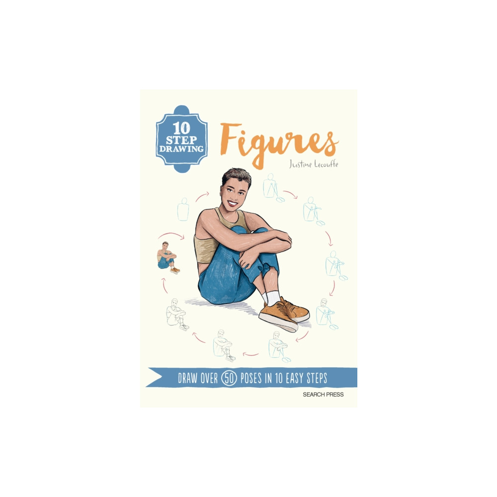 Produktbild för 10 Step Drawing: Figures (häftad, eng)