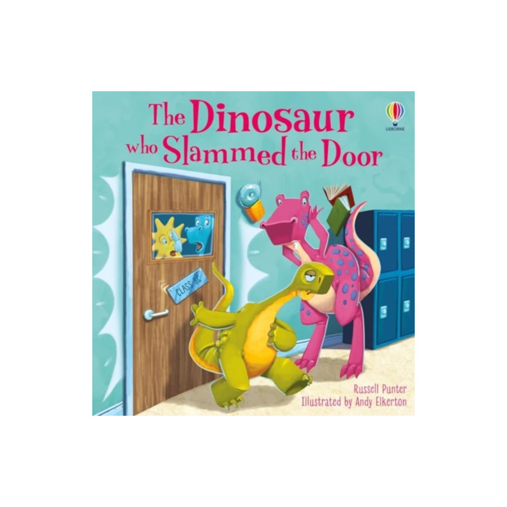 Produktbild för The Dinosaur who Slammed the Door picture book (häftad, eng)