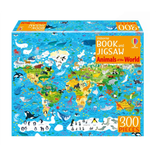 Usborne Publishing Ltd Usborne Book and Jigsaw Animals of the World (häftad, eng)