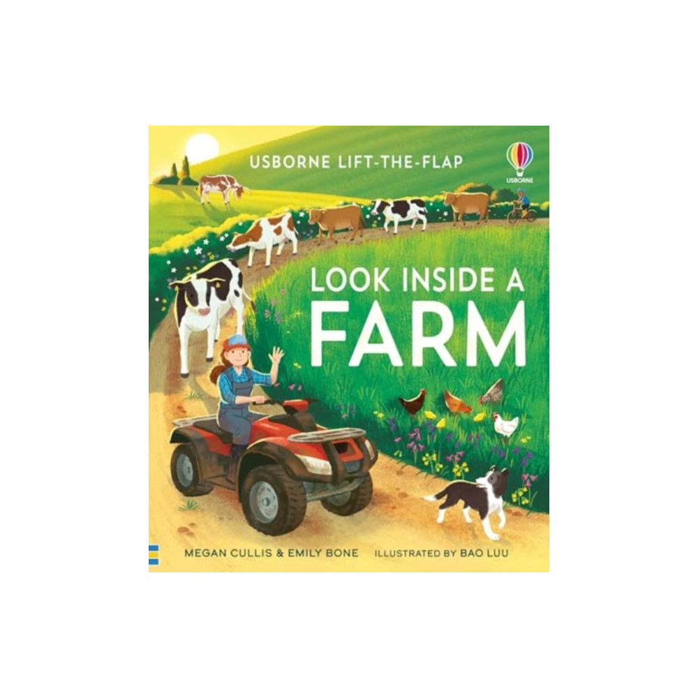 Produktbild för Look Inside a Farm (bok, board book, eng)
