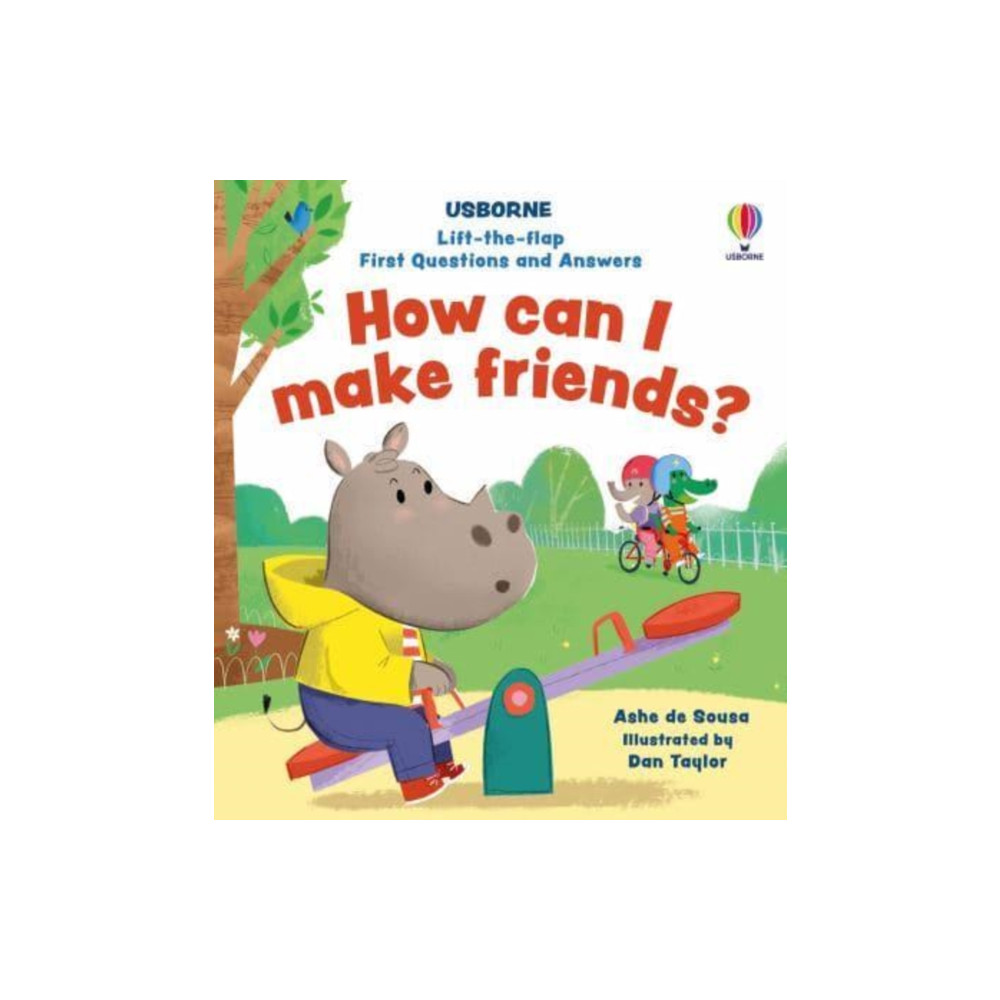 Produktbild för Lift-the-flap First Questions and Answers How can I make friends? (bok, board book, eng)