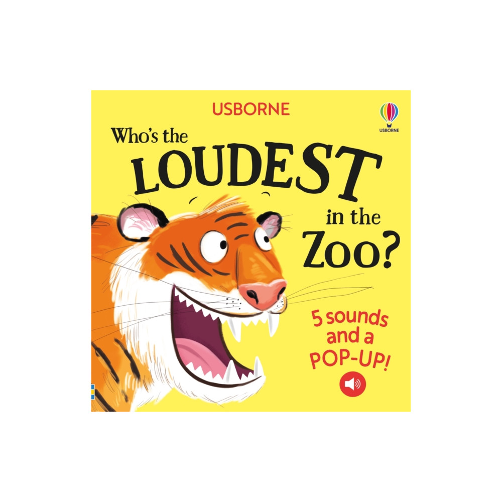 Produktbild för Who's the Loudest in the Zoo? (bok, board book, eng)